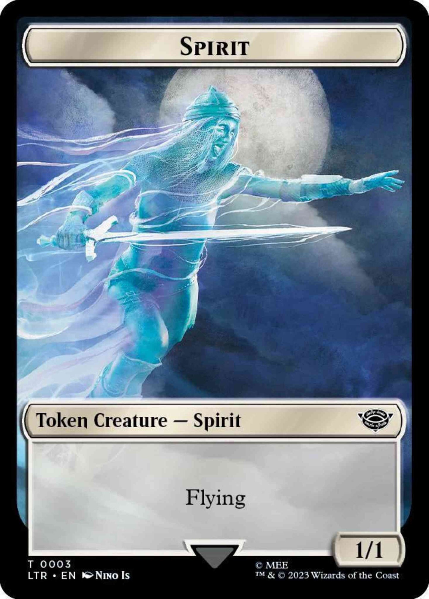 Spirit Token [03] [The Lord of the Rings: Tales of Middle-earth: Tokens] [Non-Foil]