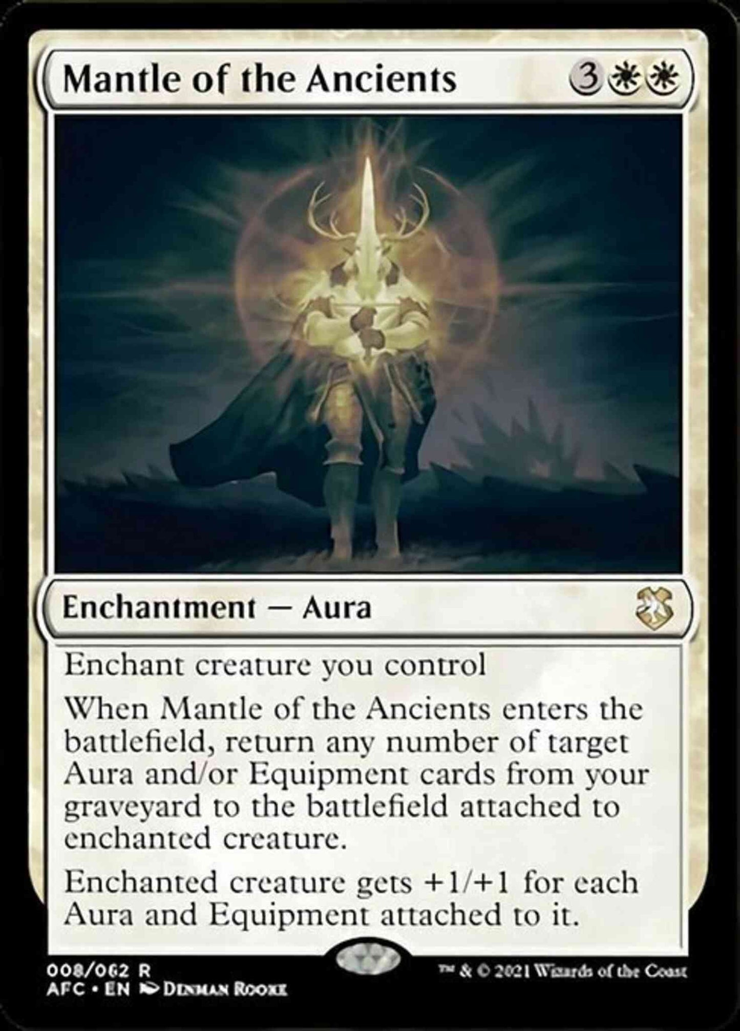 Mantle of the Ancients [8] [Adventures in the Forgotten Realms Commander] [Non-Foil]