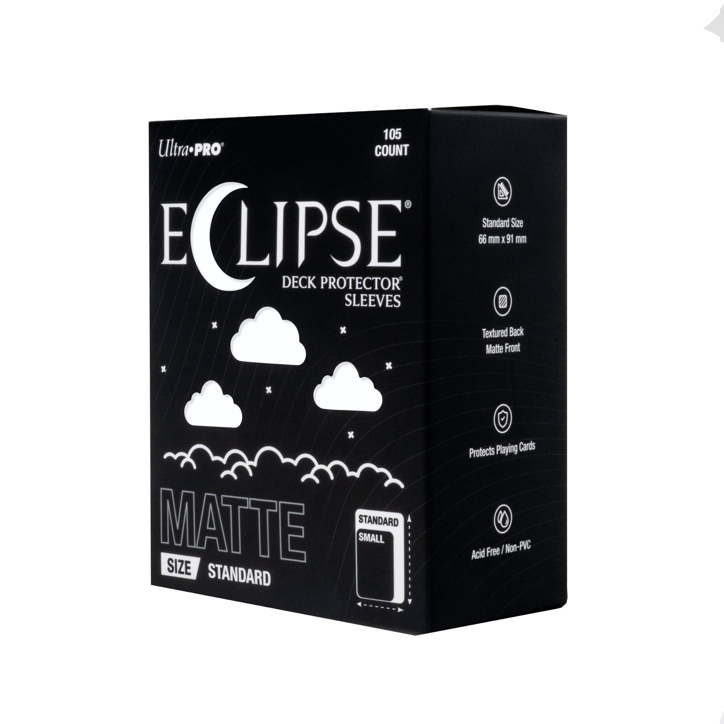 Ultra Pro Matte Eclipse Deck Protectors Sleeves 105ct - Artic White
