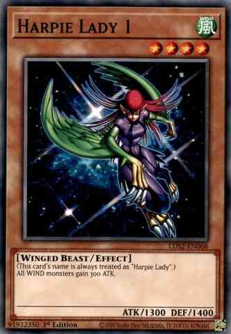 Harpie Lady 1 - LDS2-EN068 - Common - 1st Edition
