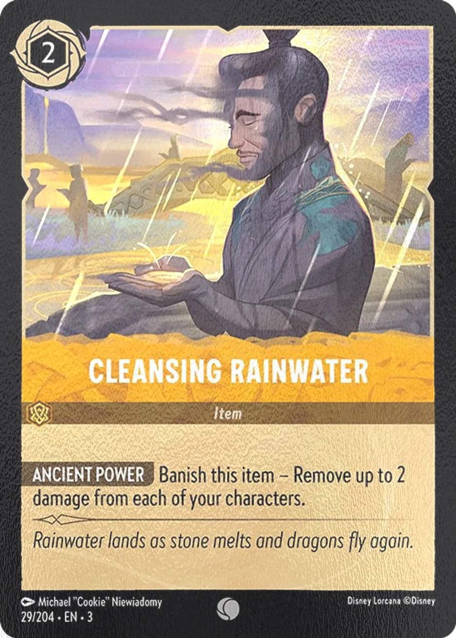 Cleansing Rainwater - 29/204 [Into the Inklands] [Cold Foil]