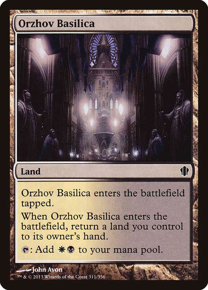 Orzhov Basilica [311] [Commander 2013] [Non-Foil]