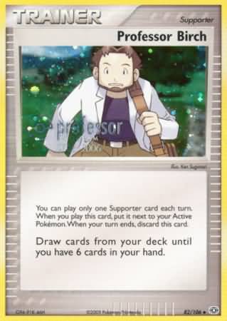 Professor Birch - 82/106 - Promo [Professor Program 2005-06] [EX9MSP-82] [Cosmos Holo]