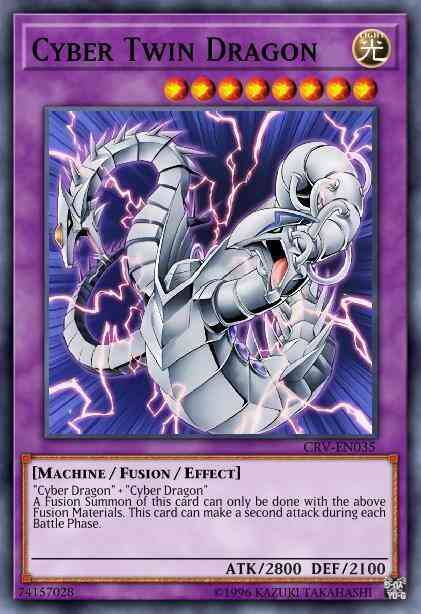 Cyber Twin Dragon - DR04-EN035 - Ultra Rare - Unlimited