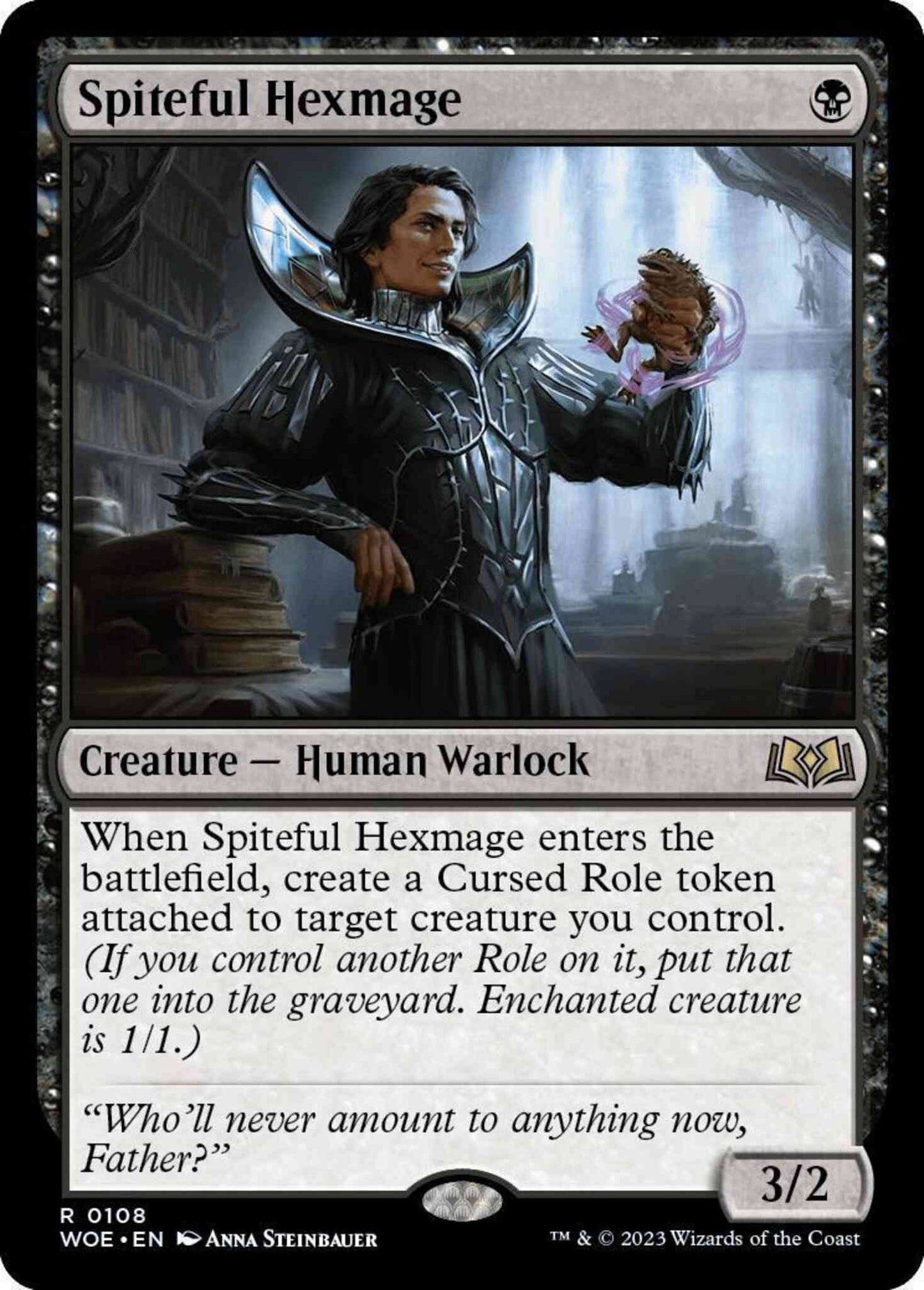 Spiteful Hexmage [108] [Wilds of Eldraine] [Non-Foil]