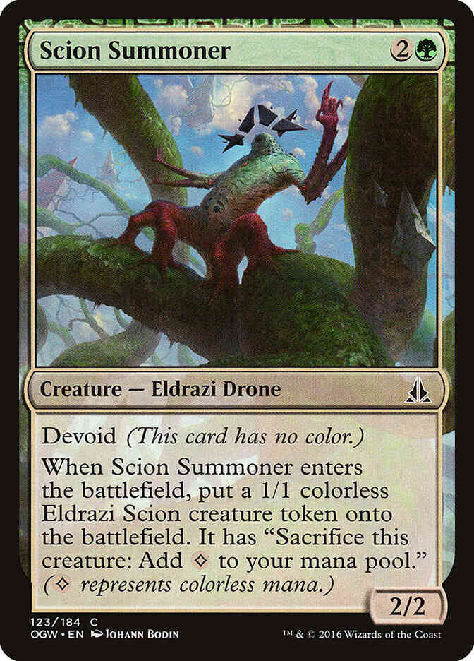 Scion Summoner [123] [Oath of the Gatewatch] [Non-Foil]