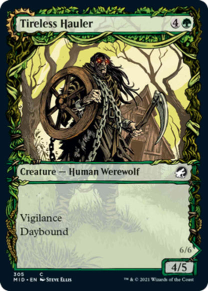 Tireless Hauler // Dire-Strain Brawler [305] [Equinox Showcase] [Innistrad: Midnight Hunt] [Non-Foil]