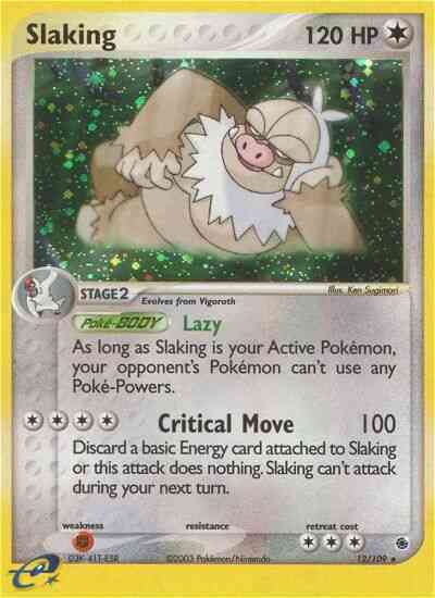 Slaking - 12/109 - Rare Holo [ex1-12] [Holo]