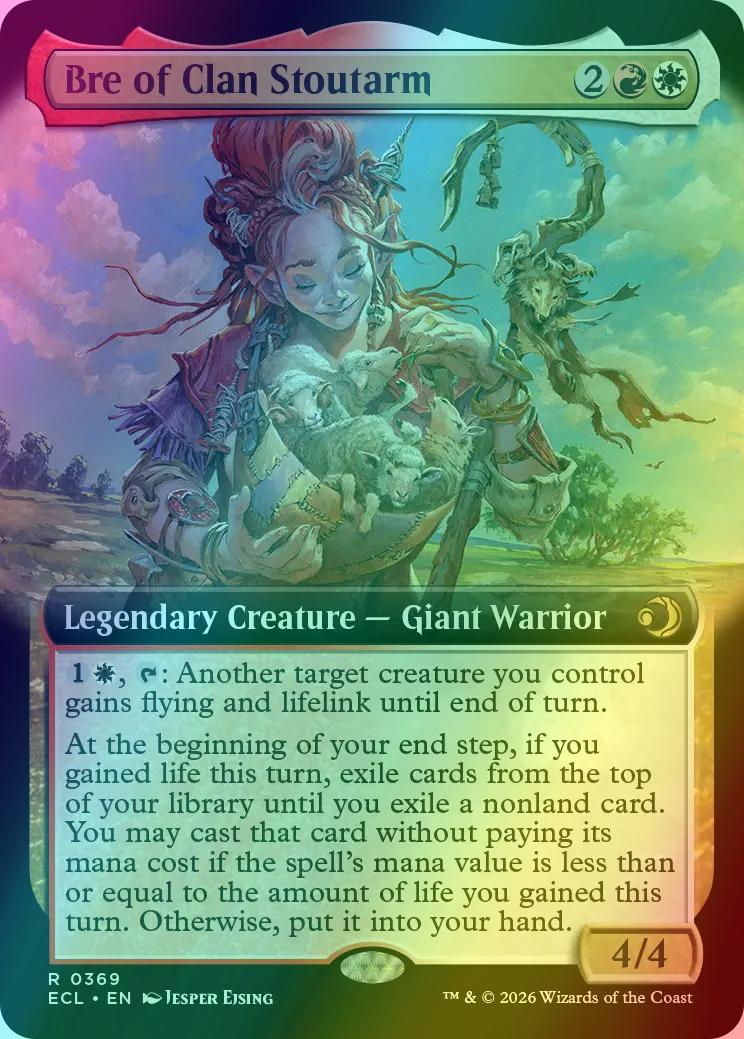 Bre of Clan Stoutarm [369] [Extended Art] [Lorwyn Eclipsed] [Foil]