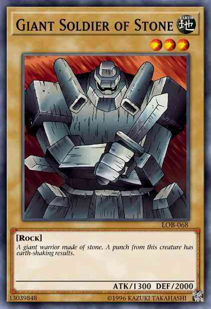 Giant Soldier of Stone - BP01-EN171 - Common - 1st Edition