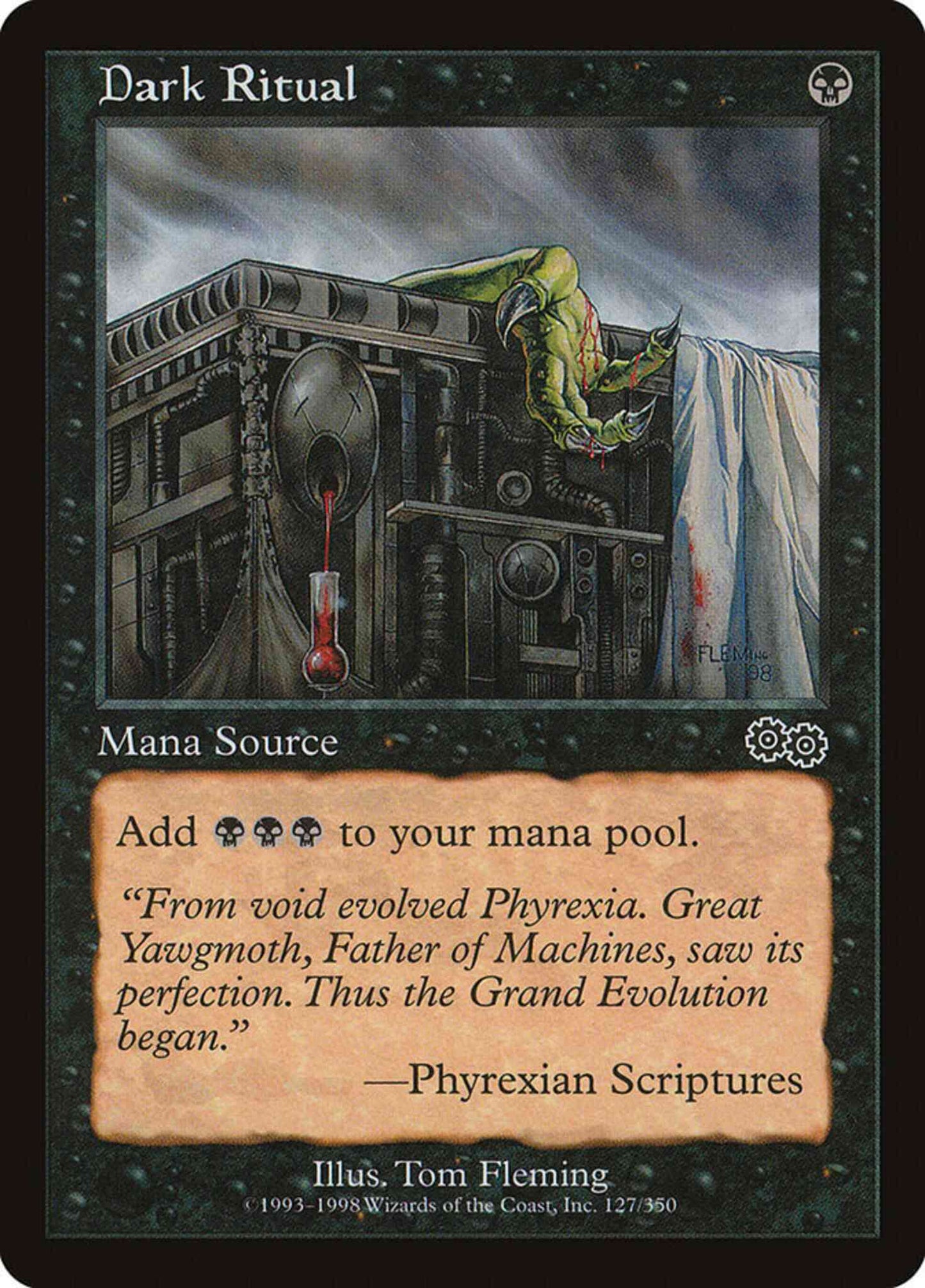 Dark Ritual [127] [Urza's Saga] [Non-Foil]