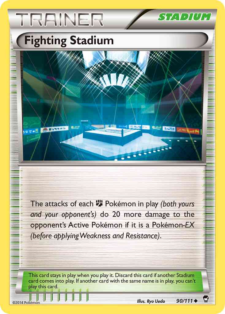 Fighting Stadium - 90/111 - Uncommon [xy3-90] [Non-Holo]