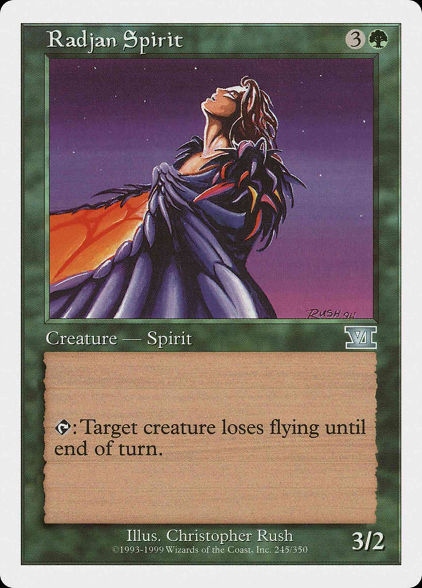 Radjan Spirit [245] [Classic Sixth Edition] [Non-Foil]