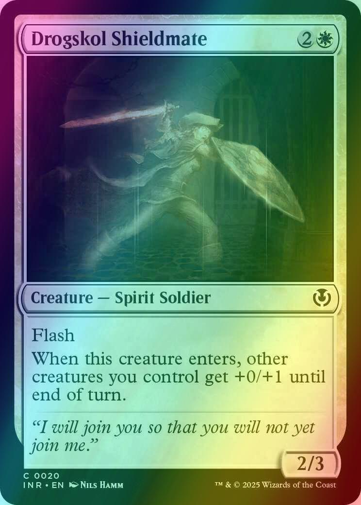 Drogskol Shieldmate [20] [Innistrad Remastered] [Foil]
