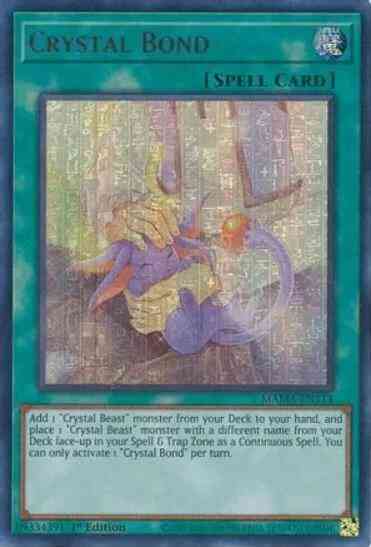 Crystal Bond - MAMA-EN114 - Pharaoh Ultra Rare - 1st Edition