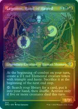 Lagomos, Hand of Hatred [345] [Stained Glass Showcase] [Dominaria United] [Textured Foil]