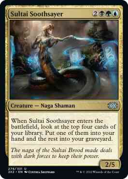 Sultai Soothsayer [279] [Double Masters 2022] [Non-Foil]
