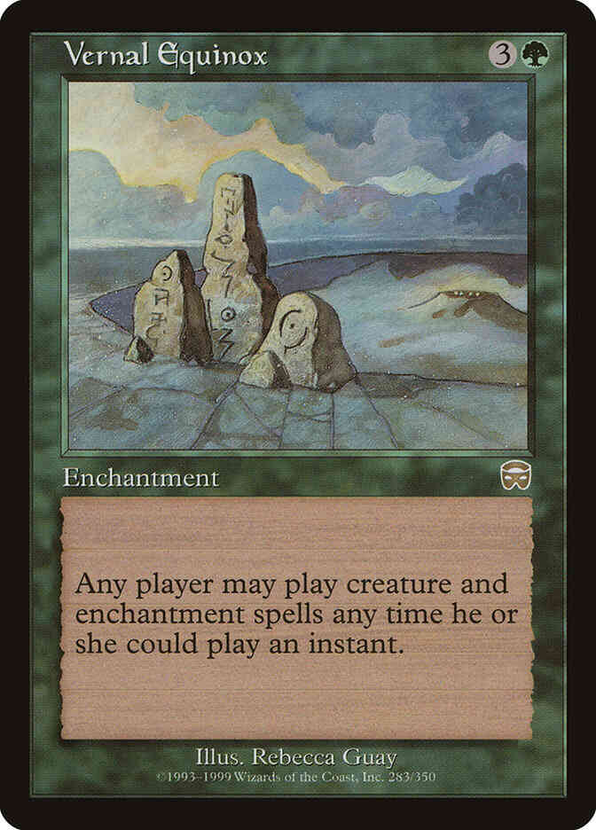Vernal Equinox [283] [Mercadian Masques] [Non-Foil]