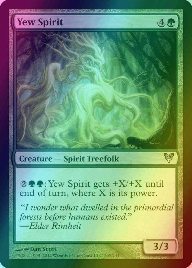 Yew Spirit [207] [Avacyn Restored] [Foil]