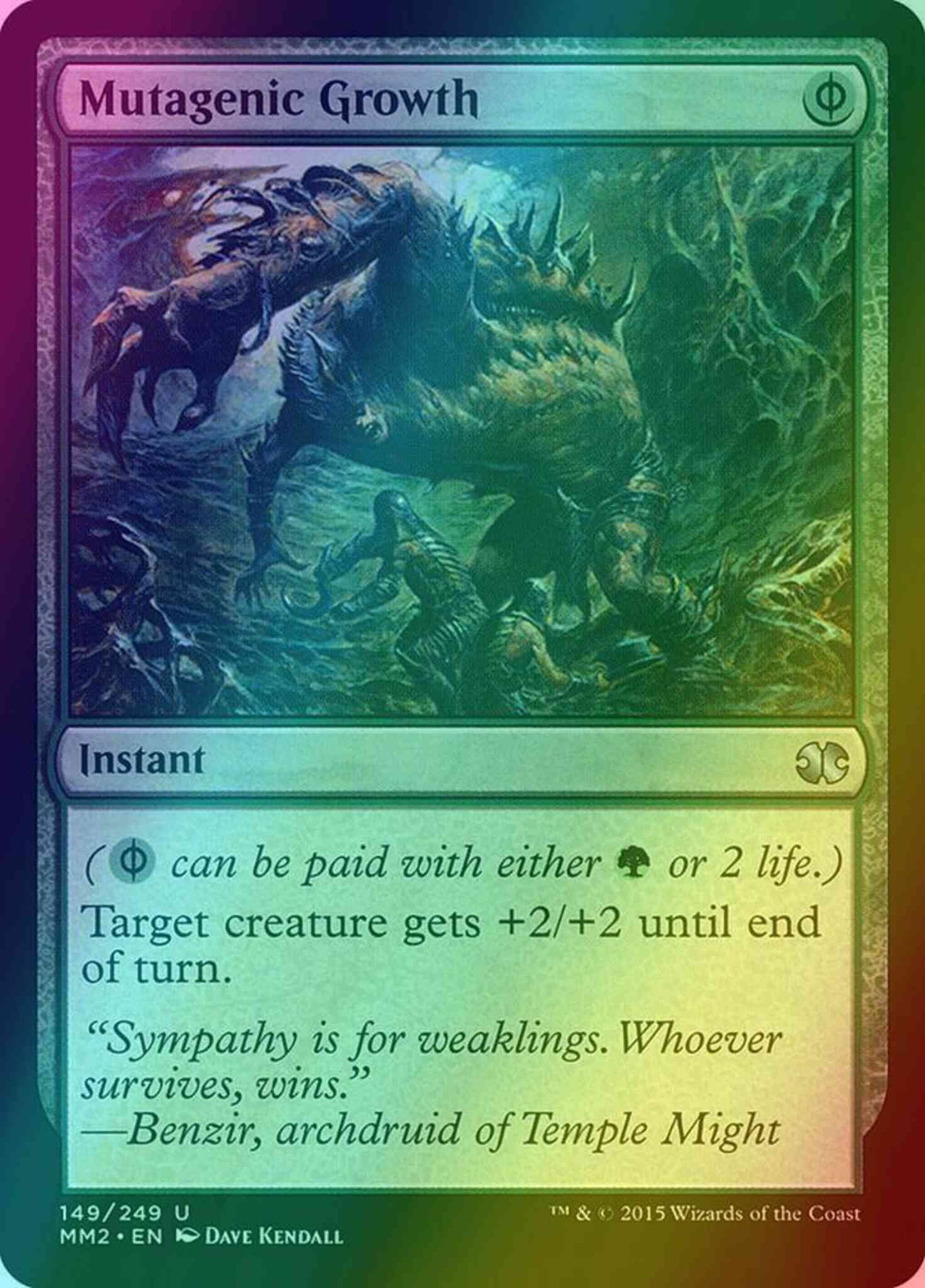Mutagenic Growth [149] [Modern Masters 2015] [Foil]