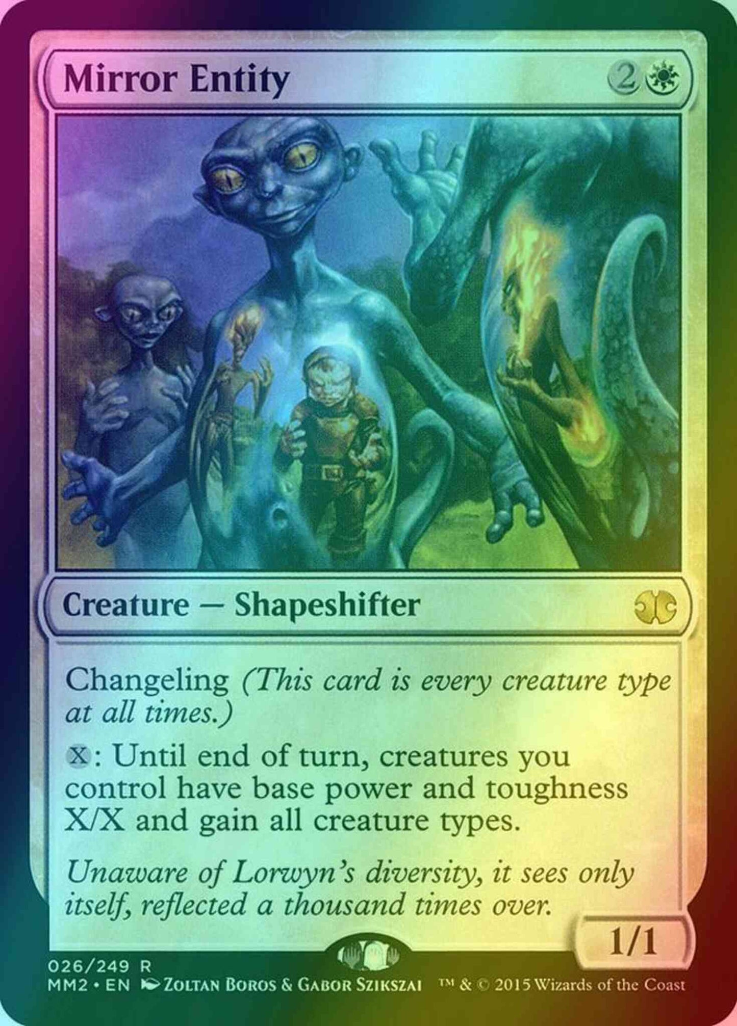 Mirror Entity [26] [Modern Masters 2015] [Foil]