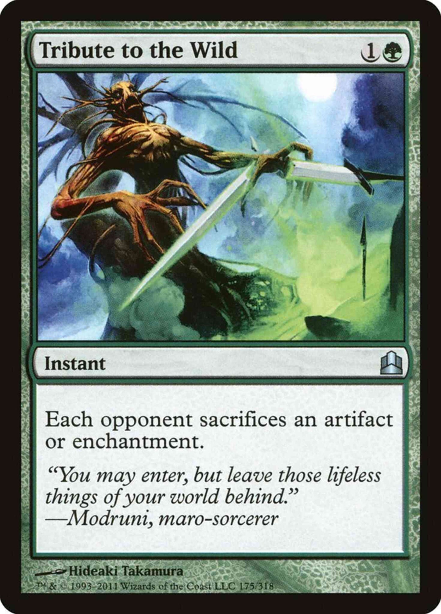 Tribute to the Wild [175] [Commander 2011] [Non-Foil]