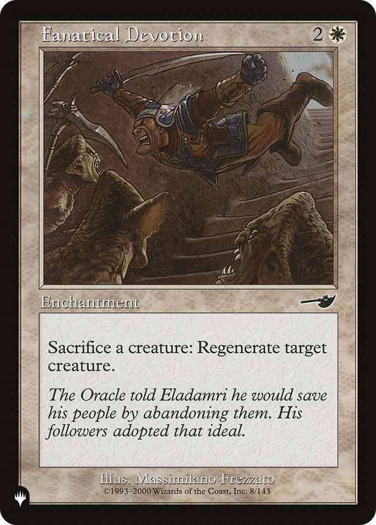 Fanatical Devotion [NEM-8] [The List] [Non-Foil]