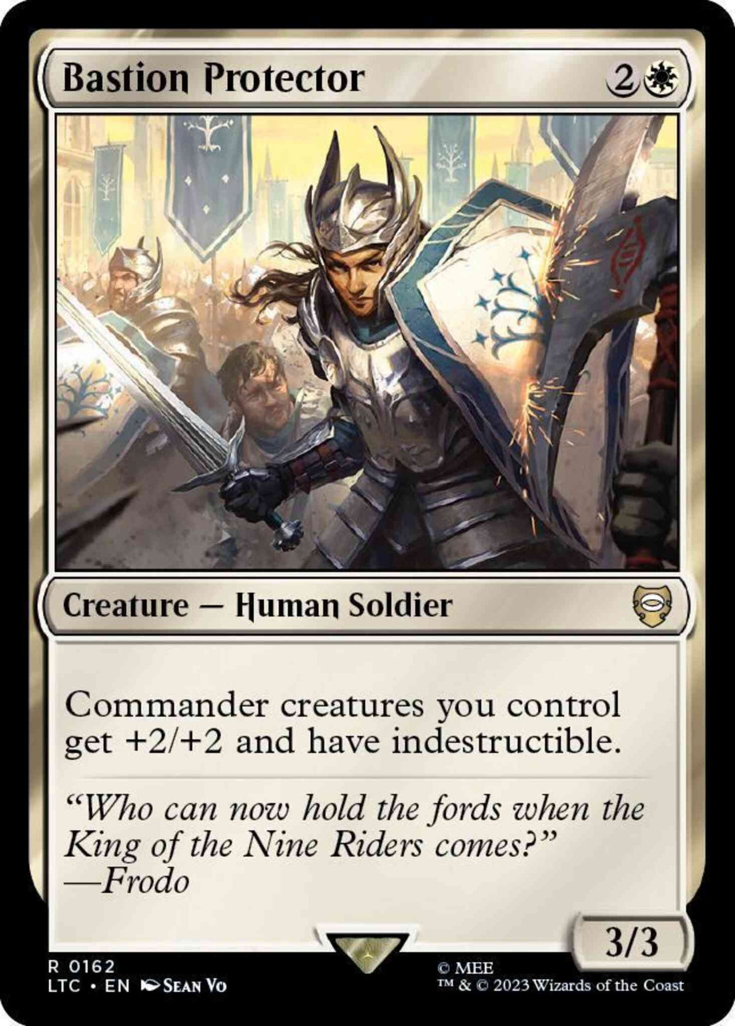 Bastion Protector [162] [The Lord of the Rings: Tales of Middle-earth: Commander] [Non-Foil]