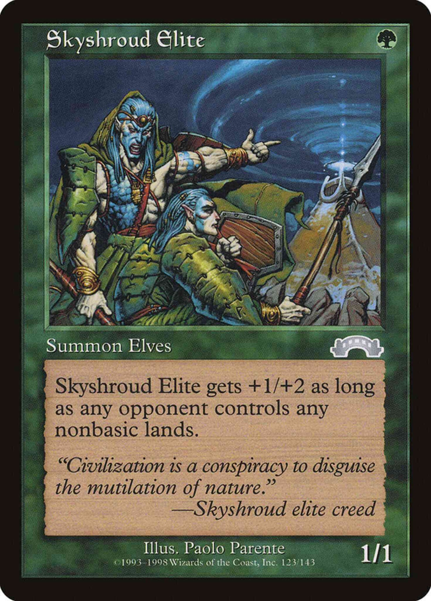 Skyshroud Elite [123] [Exodus] [Non-Foil]