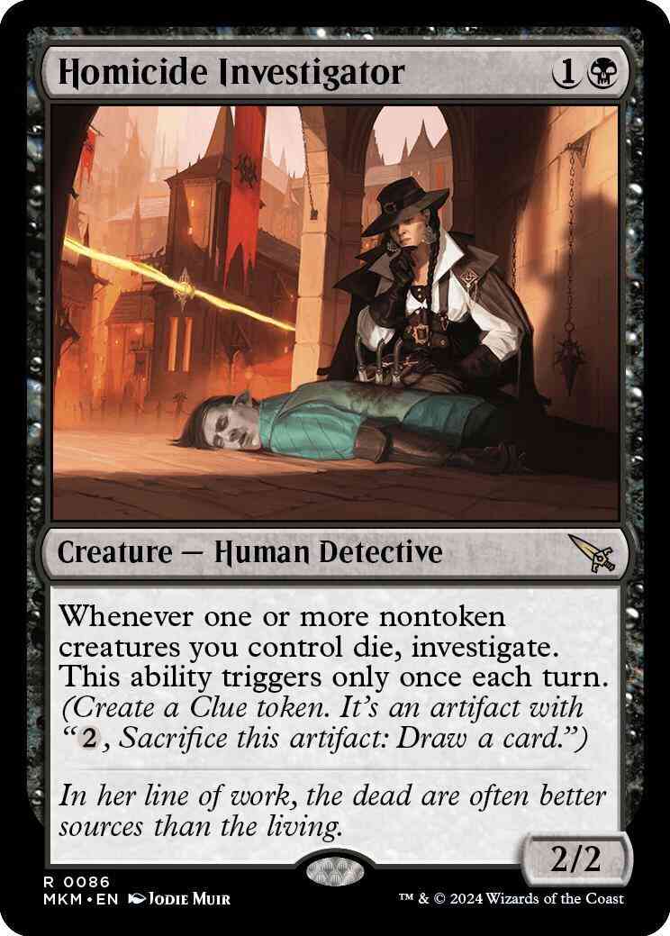 Homicide Investigator [86] [Murders at Karlov Manor] [Non-Foil]