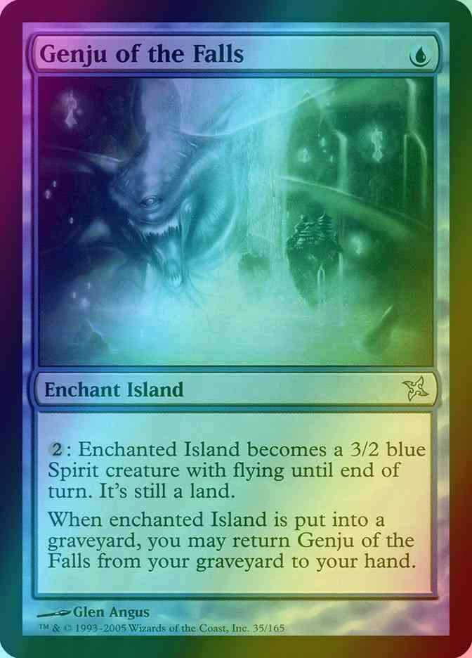 Genju of the Falls [35] [Betrayers of Kamigawa] [Foil]