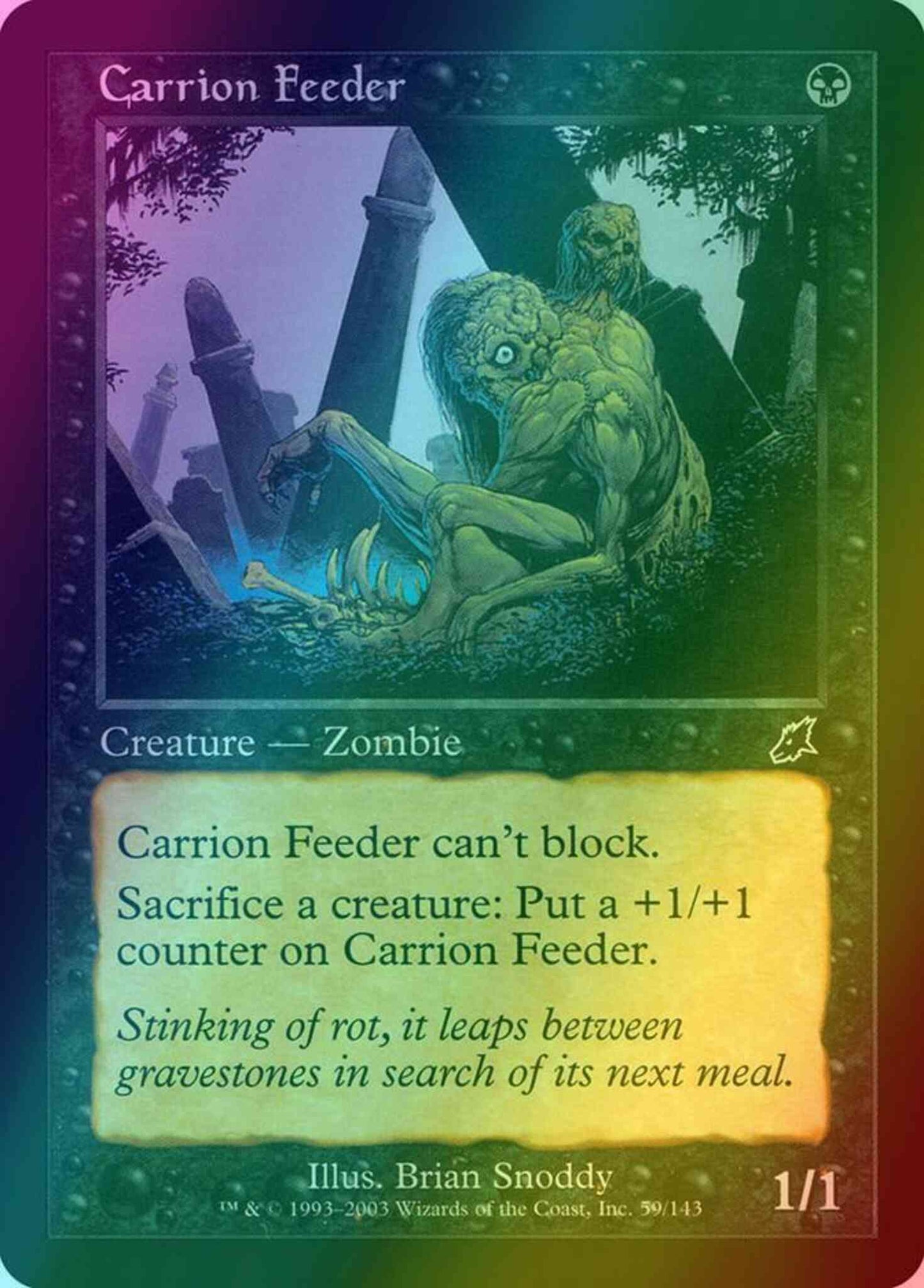Carrion Feeder [59] [Scourge] [Foil]