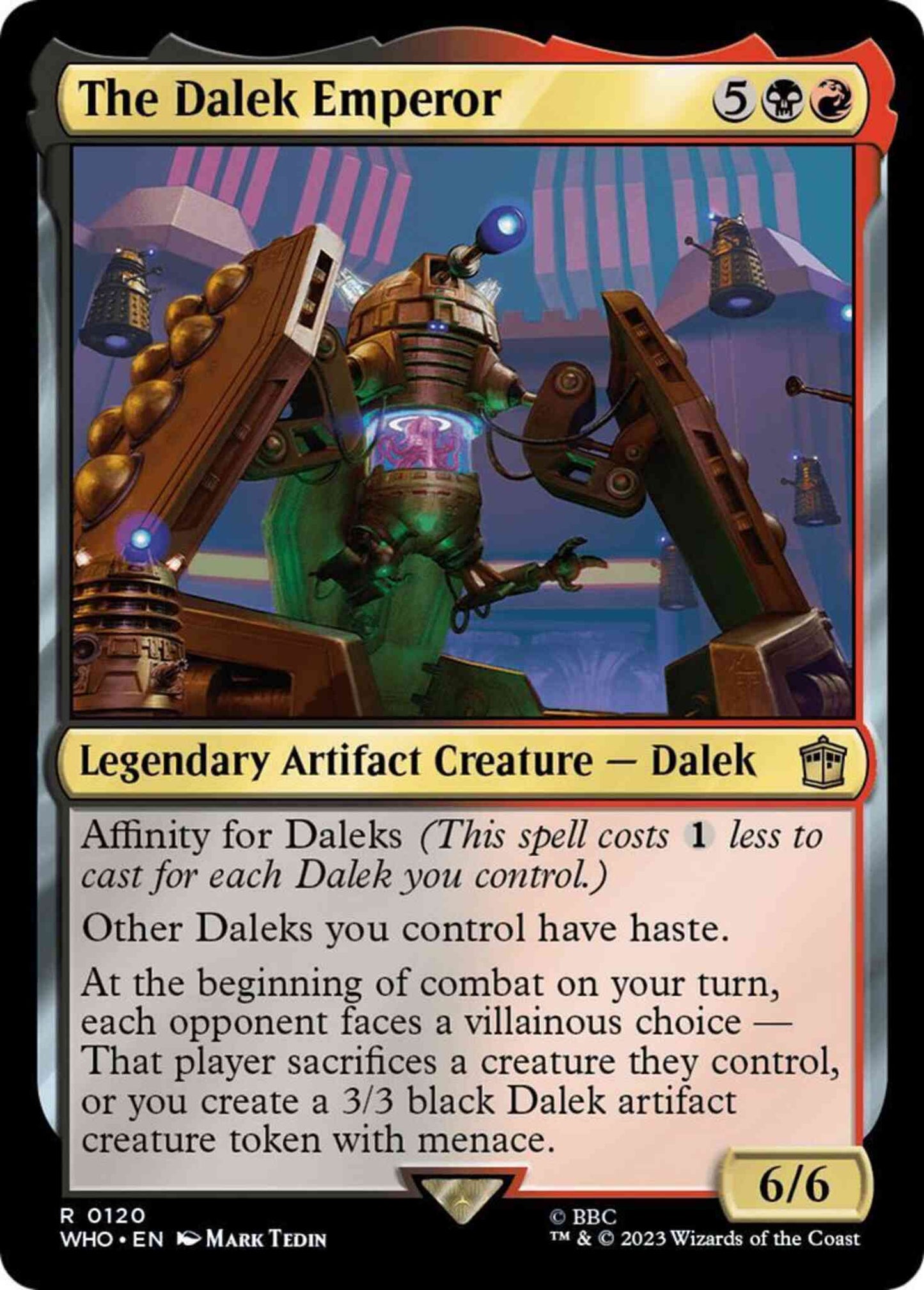 The Dalek Emperor [120] [Universes Beyond: Doctor Who] [Non-Foil]