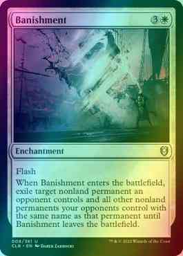 Banishment [8] [Commander Legends: Battle for Baldur's Gate] [Foil]