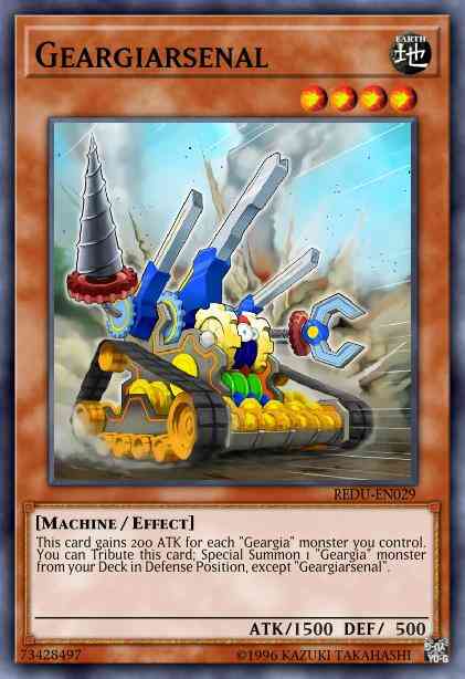 Geargiarsenal - REDU-EN029 - Rare - Unlimited