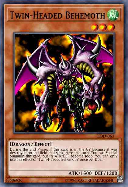 Twin-Headed Behemoth - SD1-EN004 - Common - Unlimited