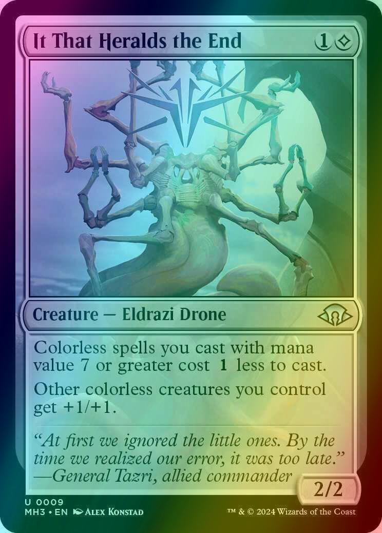 It That Heralds the End [9] [Modern Horizons 3] [Foil]