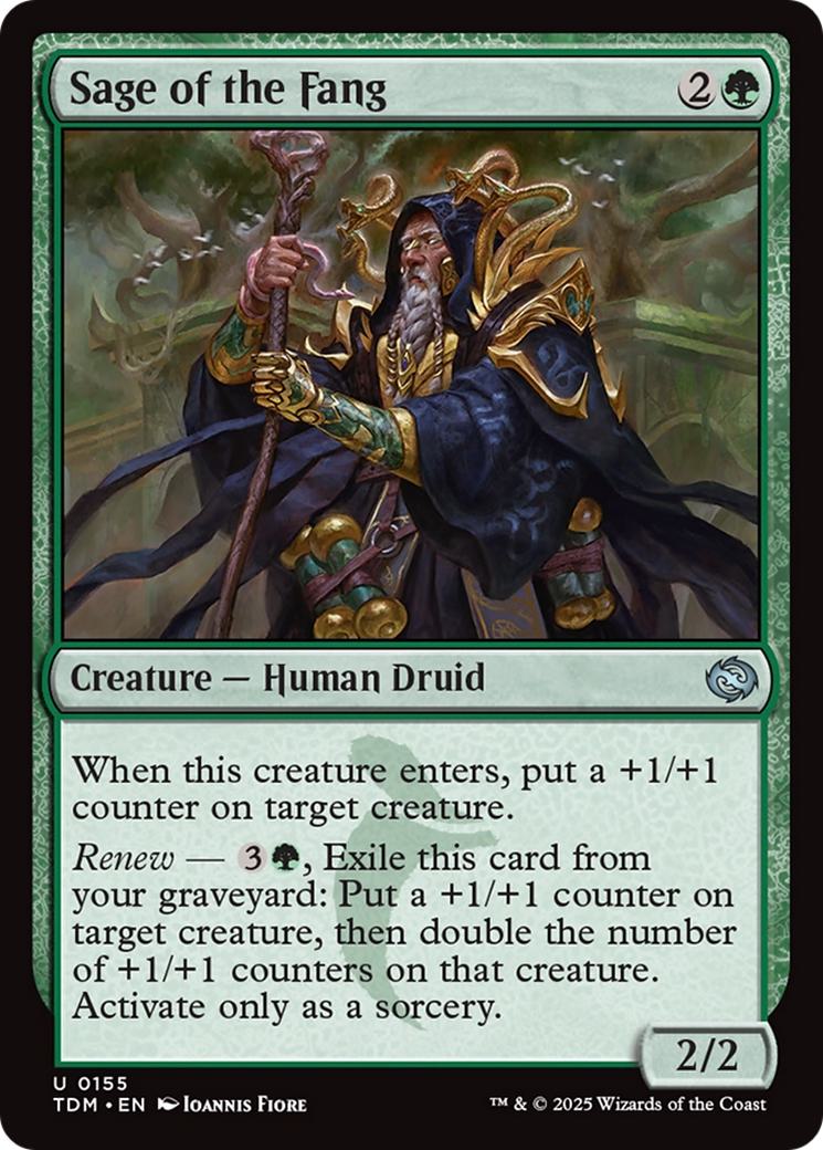Sage of the Fang [155] [Tarkir: Dragonstorm] [Non-Foil]