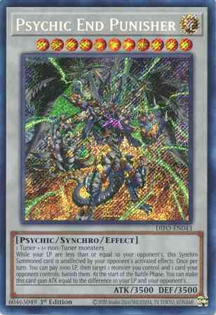 Psychic End Punisher - DIFO-EN043 - Secret Rare - 1st Edition