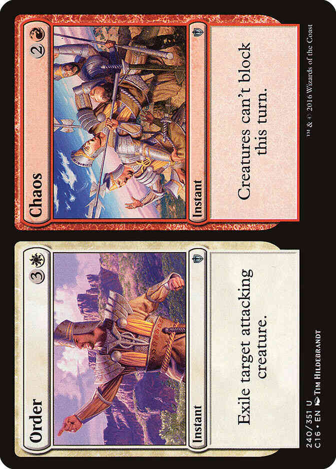 Order // Chaos [240] [Commander 2016] [Non-Foil]