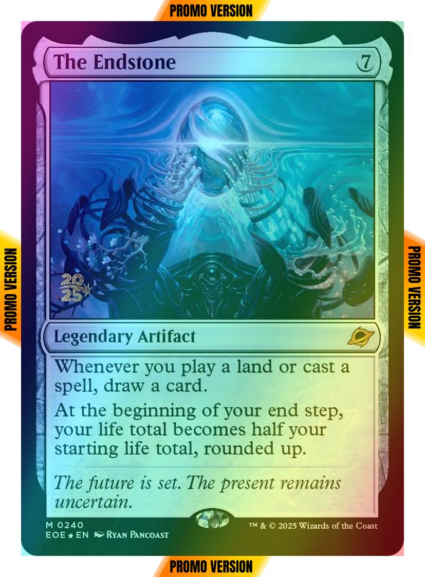 The Endstone [240s] [Prerelease] [Edge of Eternities: Promos] [Foil]