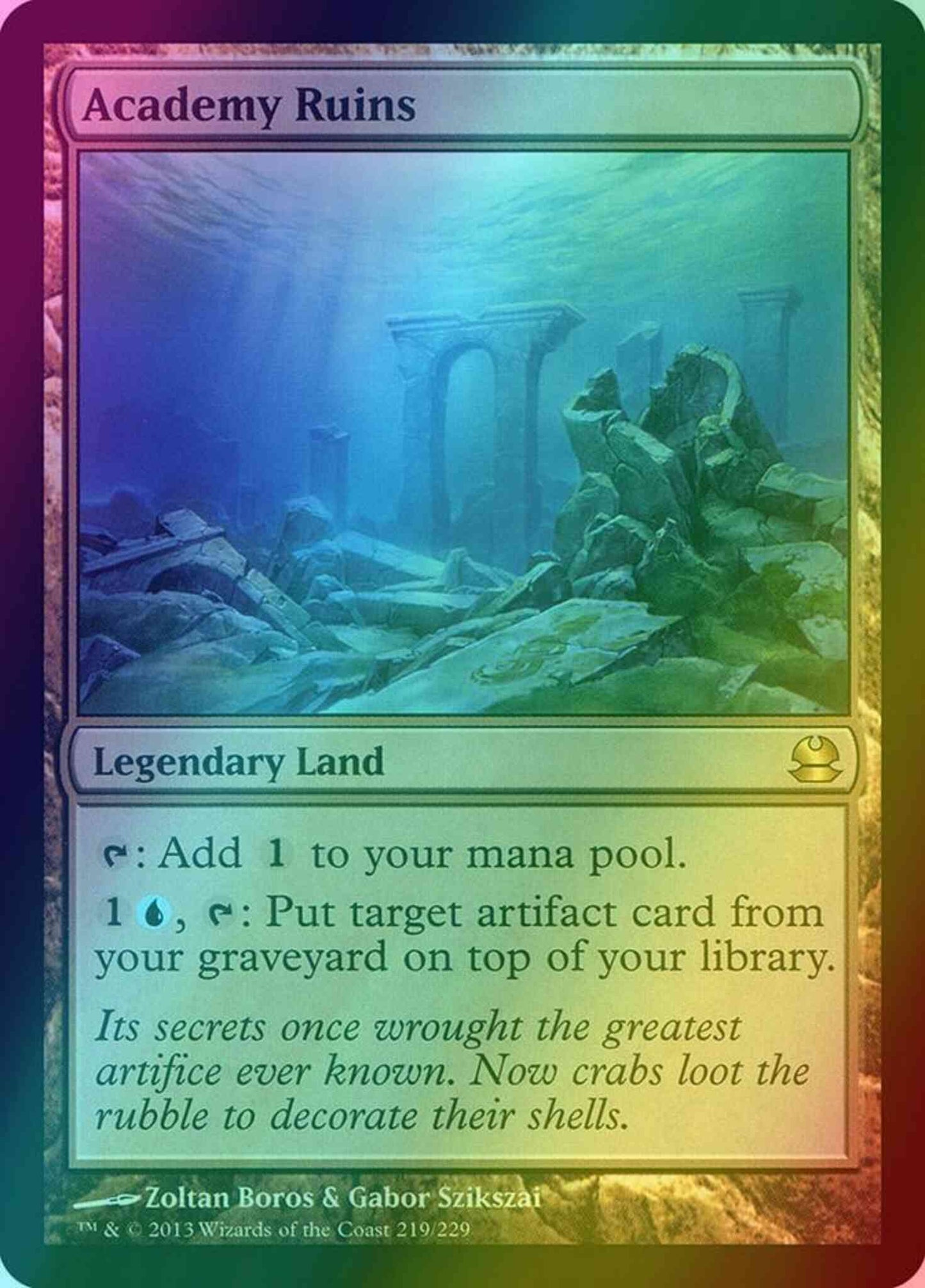 Academy Ruins [219] [Modern Masters] [Foil]