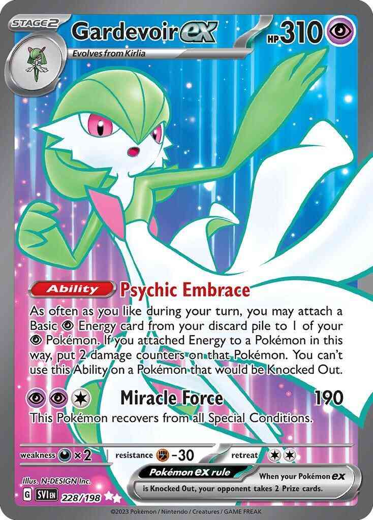Gardevoir ex - 228/198 - Ultra Rare [sv01-228] [Ultra]