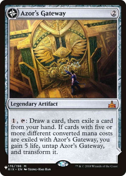 Azor's Gateway // Sanctum of the Sun [RIX-176] [The List] [Non-Foil]