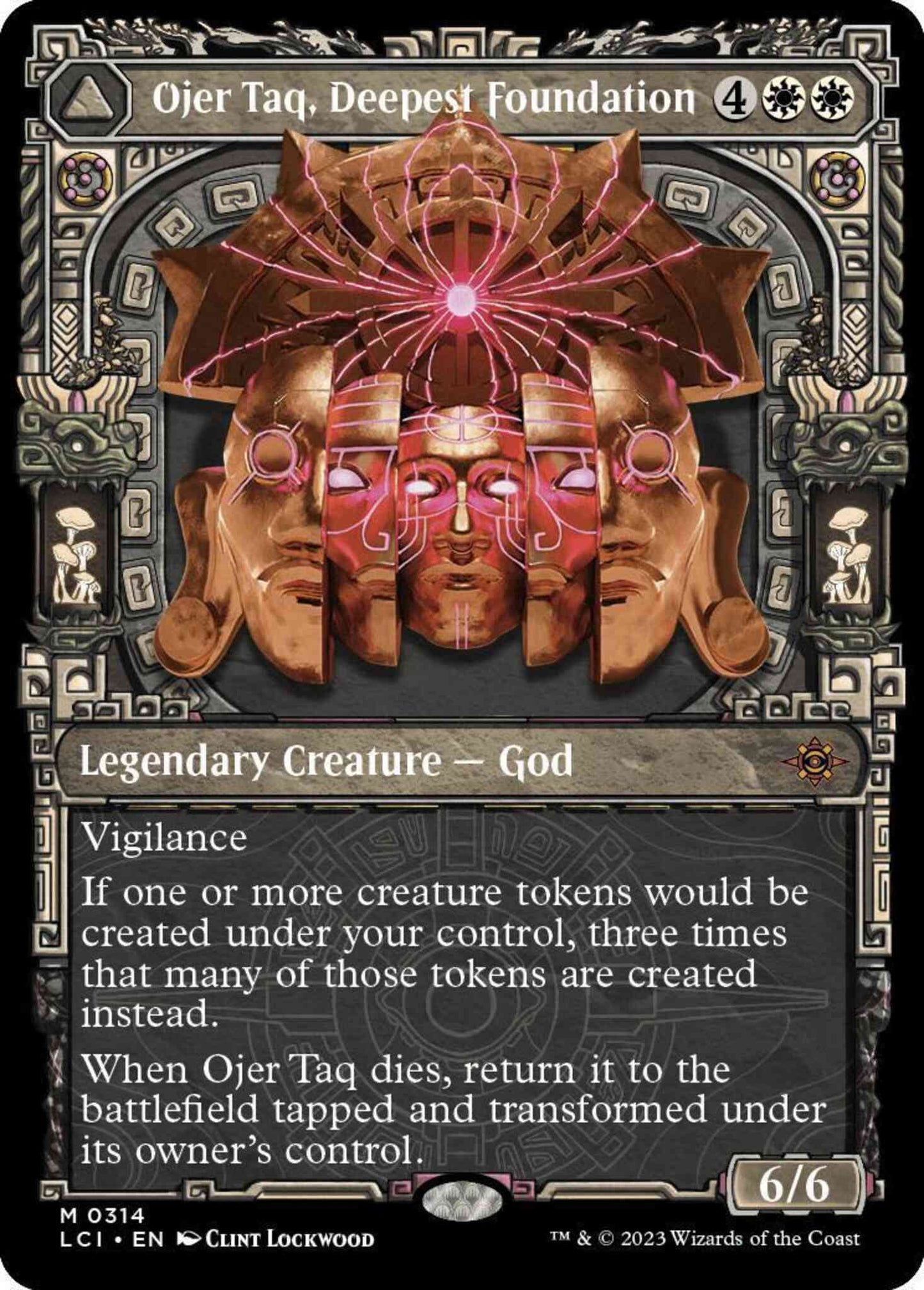 Ojer Taq, Deepest Foundation // Temple of Civilization [314] [Gods of Ixalan Showcase] [The Lost Caverns of Ixalan] [Non-Foil]