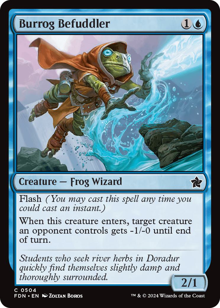 Burrog Befuddler [504] [Foundations] [Non-Foil]
