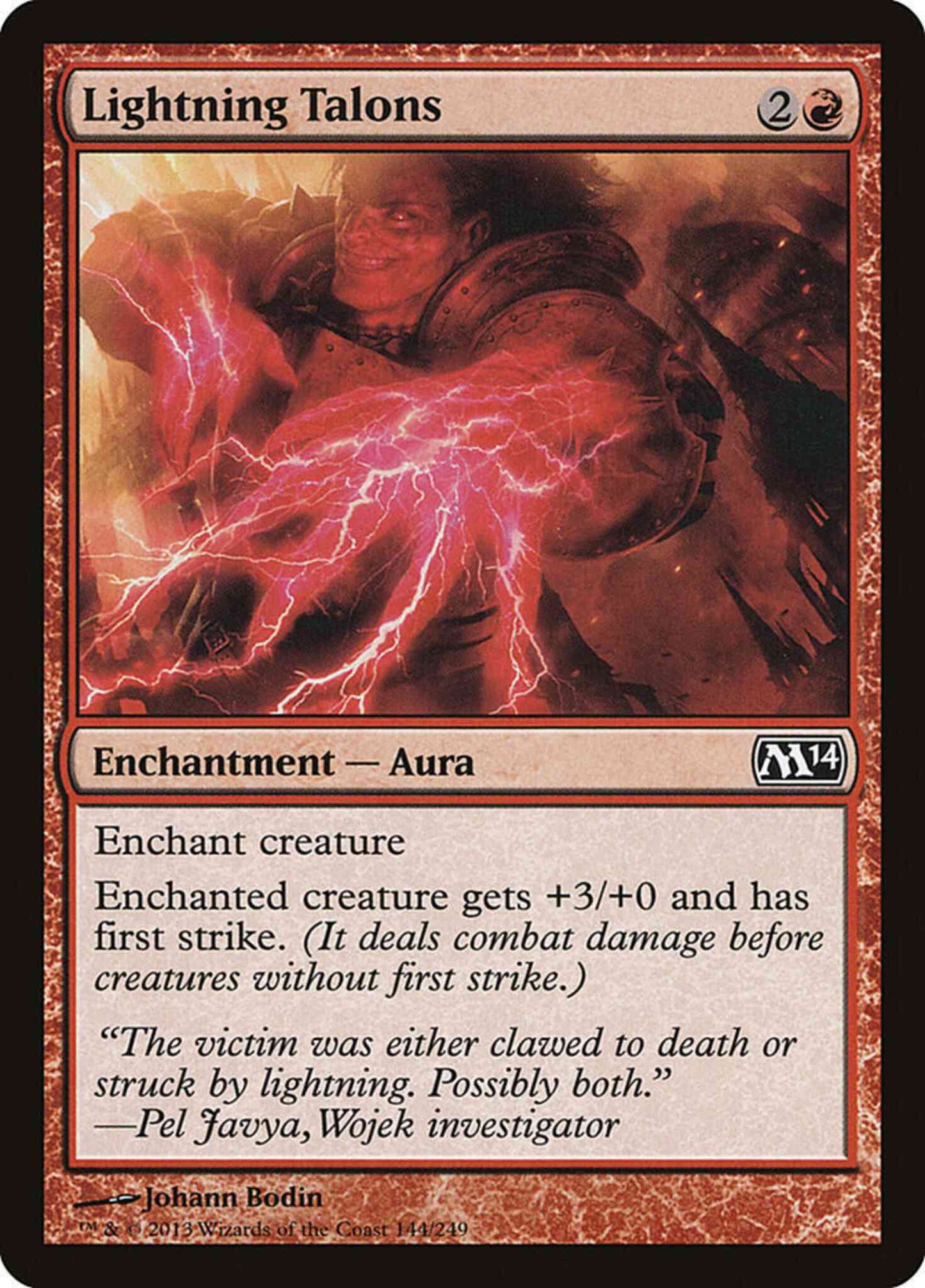 Lightning Talons [144] [Magic 2014] [Non-Foil]
