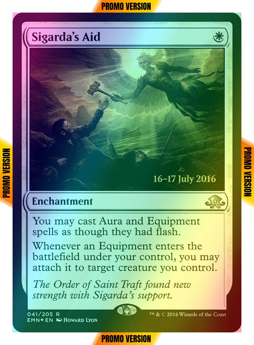 Sigarda's Aid [41s] [Eldritch Moon Promos] [Foil]