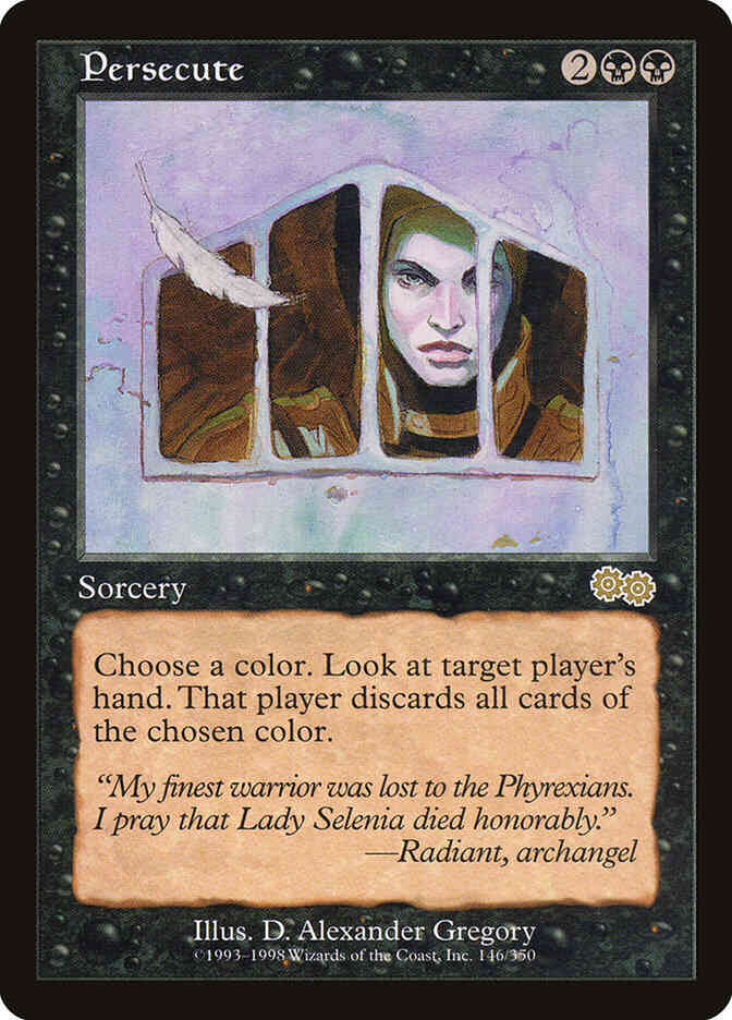 Persecute [146] [Urza's Saga] [Non-Foil]
