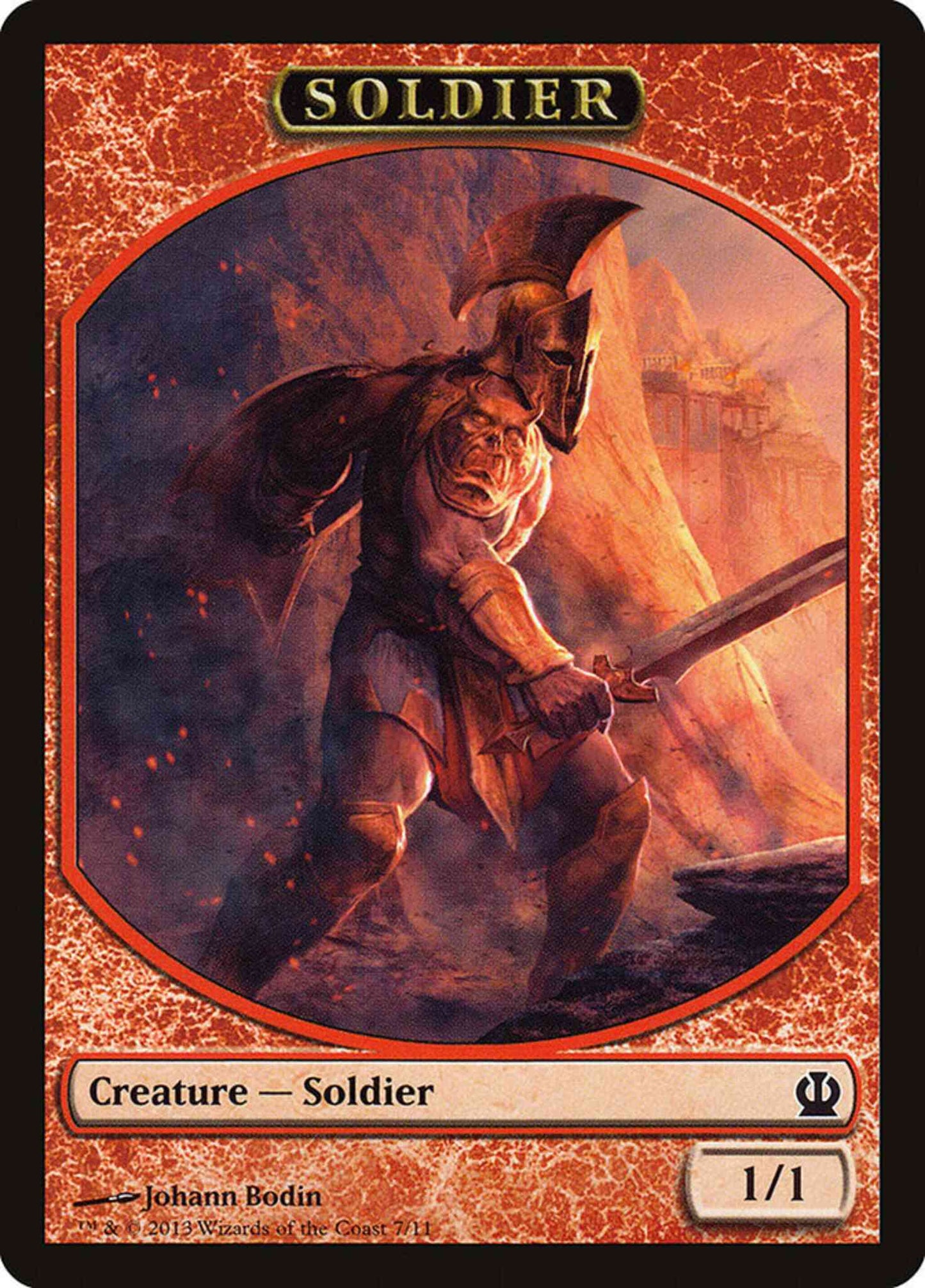Soldier Token [07] [Theros Tokens] [Non-Foil]